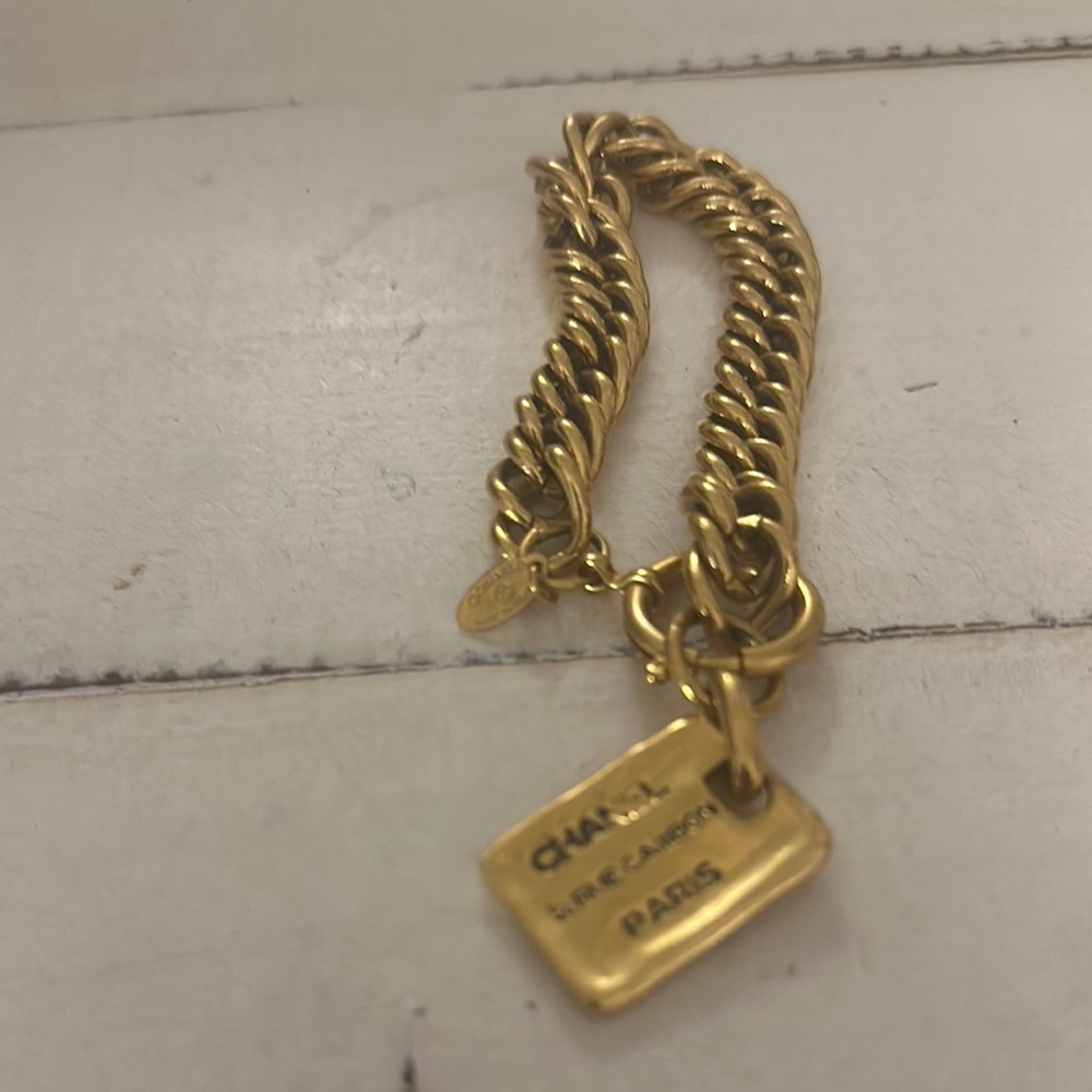 🔥🔥Chanel Gold Chain Bracelet